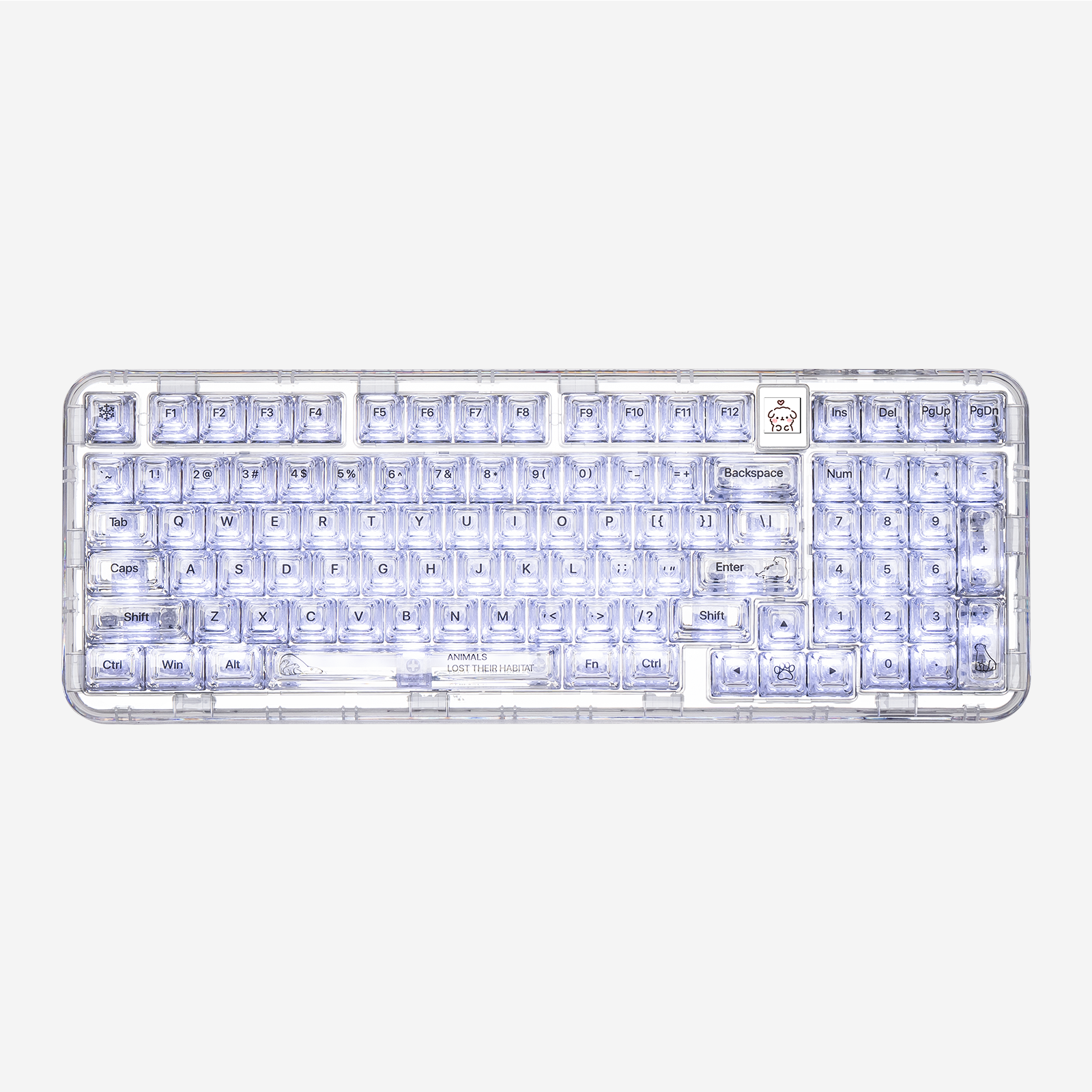 Coolkiller CK98 Ultra Polar Bear Tri-Mode Wireless Mechanical