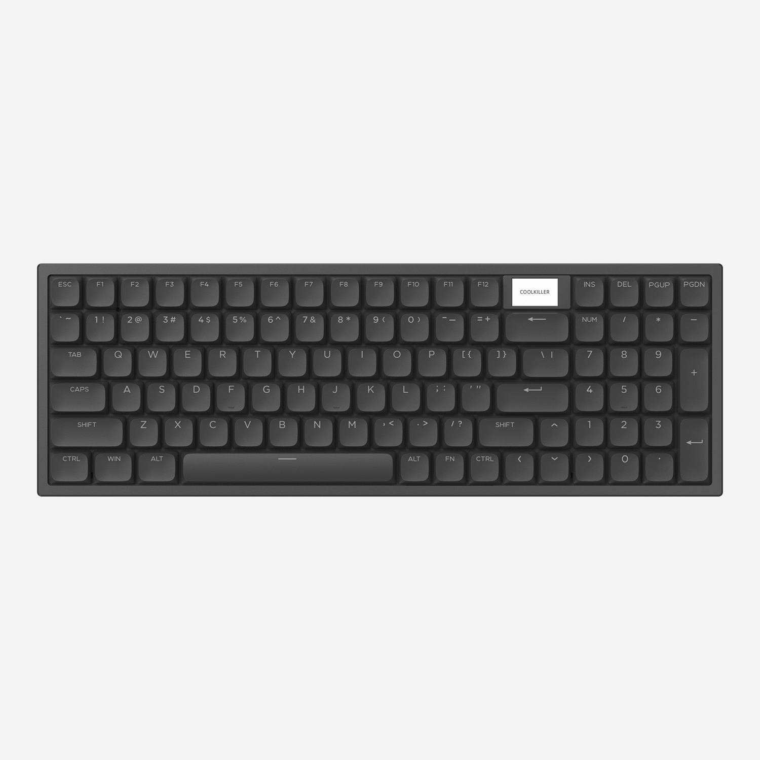 CoolKiller CK100 Low-Profile Mechanical Keyboard, Onyx