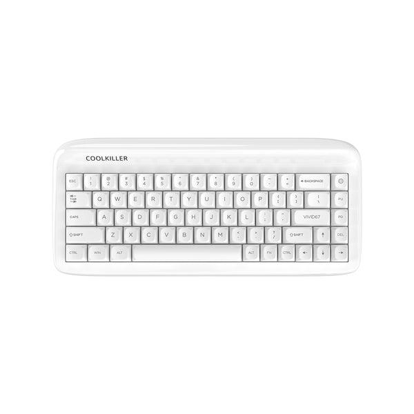 CoolKiller Vivid67 Aluminum Keyboard, Sugar Pearl