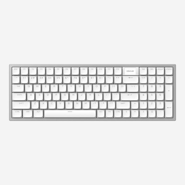 CoolKiller CK100 Low-Profile Mechanical Keyboard, Platin