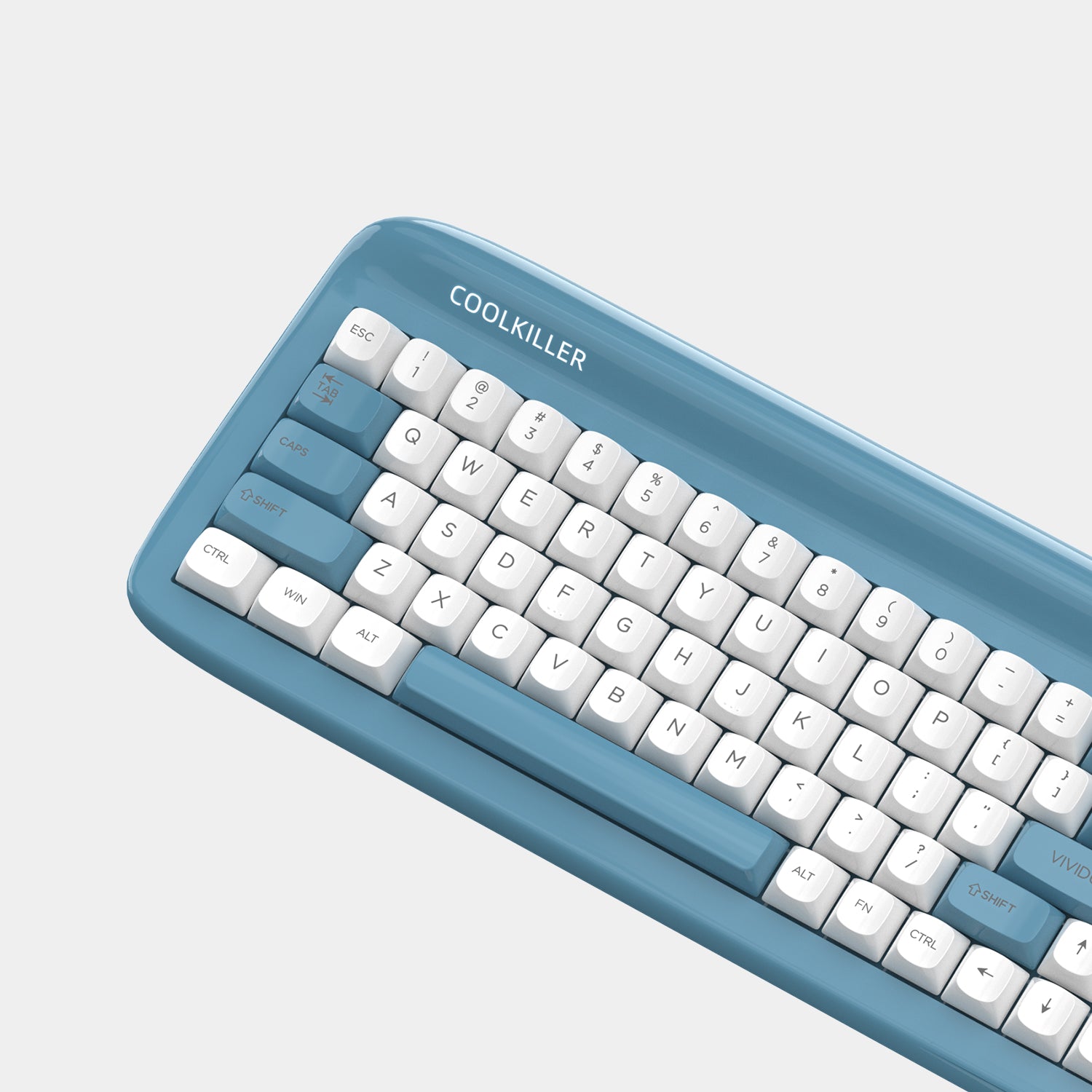 CoolKiller Vivid67 Aluminum Keyboard - Sky Pop