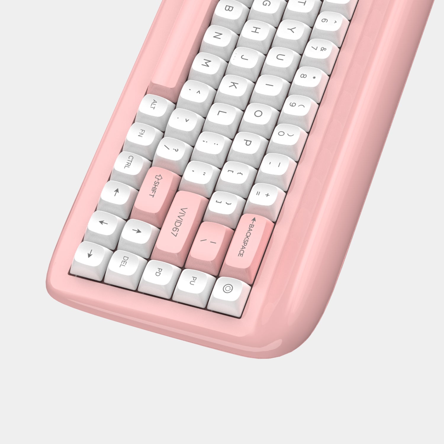 CoolKiller Vivid67 Aluminum Keyboard - Cotton Candy