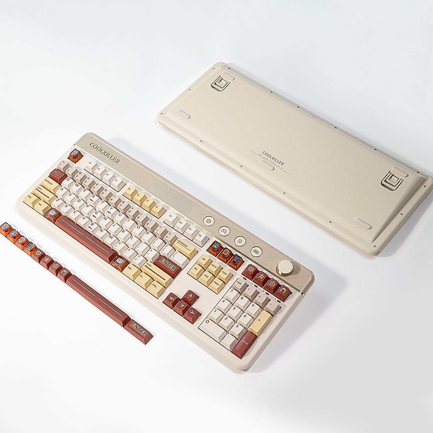 CoolKiller CK108 Magnetic Switch Keyboard - Western Legend