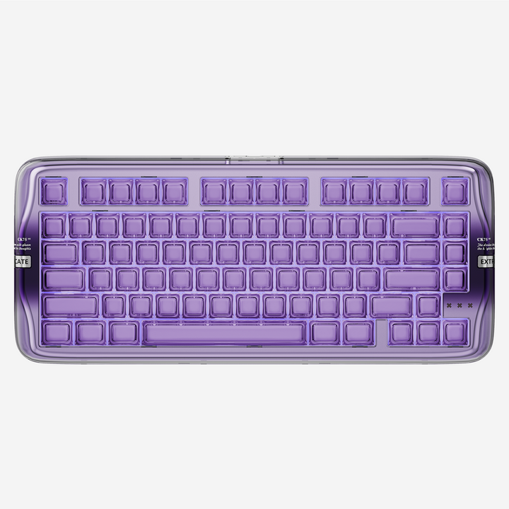CoolKiller CK75 メカニカルキーボード パープル CoolKiller CK75SE Mechanical Keyboard, Jelly Purple