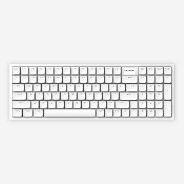 CoolKiller CK100 Low-Profile Mechanical Keyboard, Ivo