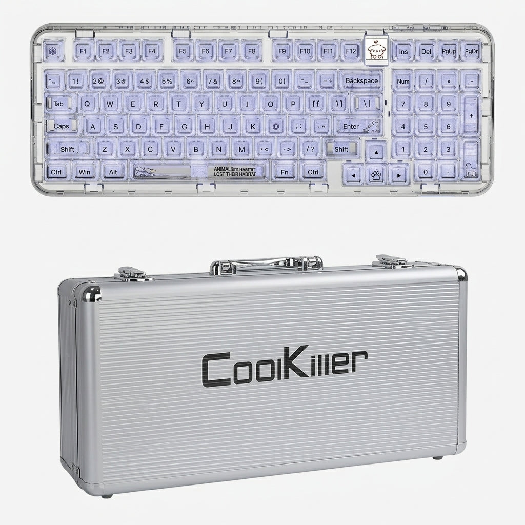 Coolkiller CK98 Ultra Polar Bear Tri-Mode Wireless Mechanical